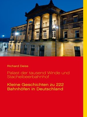 cover image of Palast der tausend Winde und Stachelbeerbahnhof